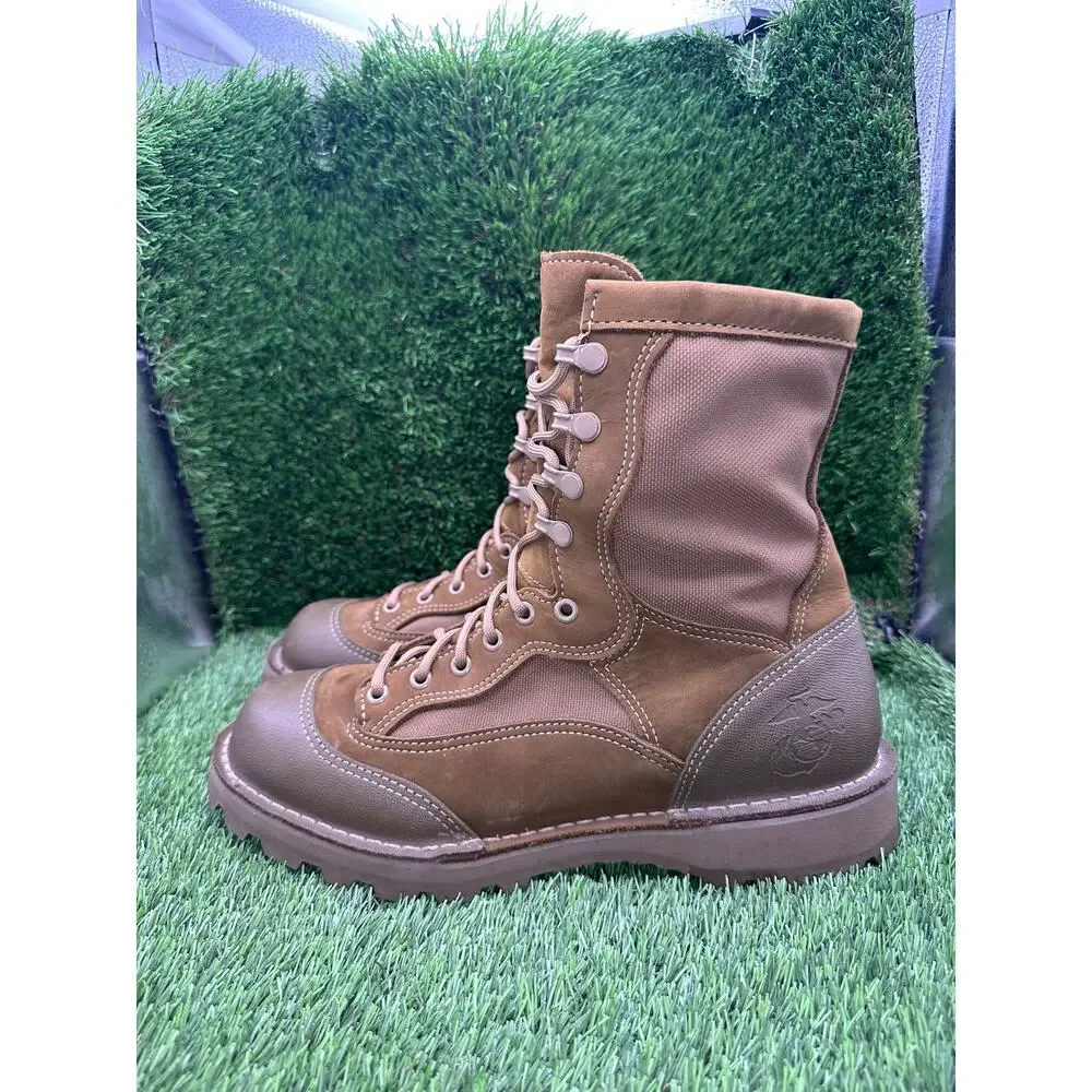 Vintage Danner 15660X Combat Boot Men's 9.5 Brown Leather US Marine Corps USA